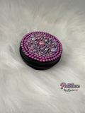 Round the Dreamhouse Large Round Black Tin