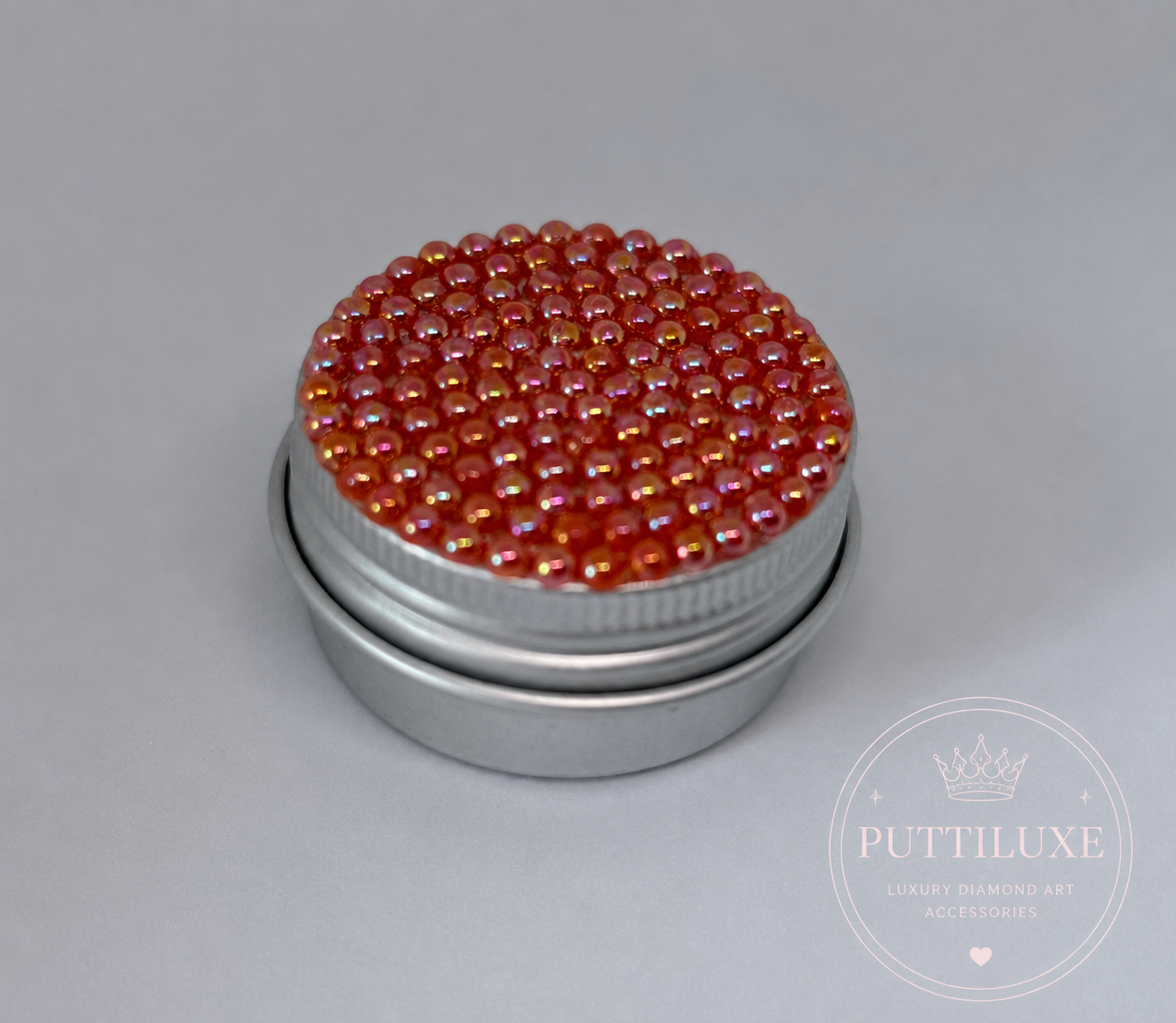 PuttiLuxe Sunset Mini Bedazzled Putty Tin | 15ml Silver