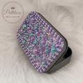 PuttiLuxe Mermaid Dreaming | Large Silver Handmade Bedazzled Putty Tin | Diamond Painting Accessory