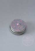 PuttiLuxe Pearl Kiss Mini Bedazzled Putty Tin | 15ml Silver
